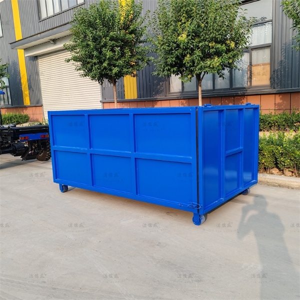 全藍(lán)建筑垃圾箱