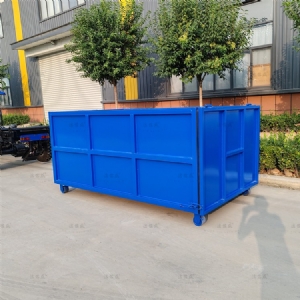 全藍(lán)建筑垃圾箱