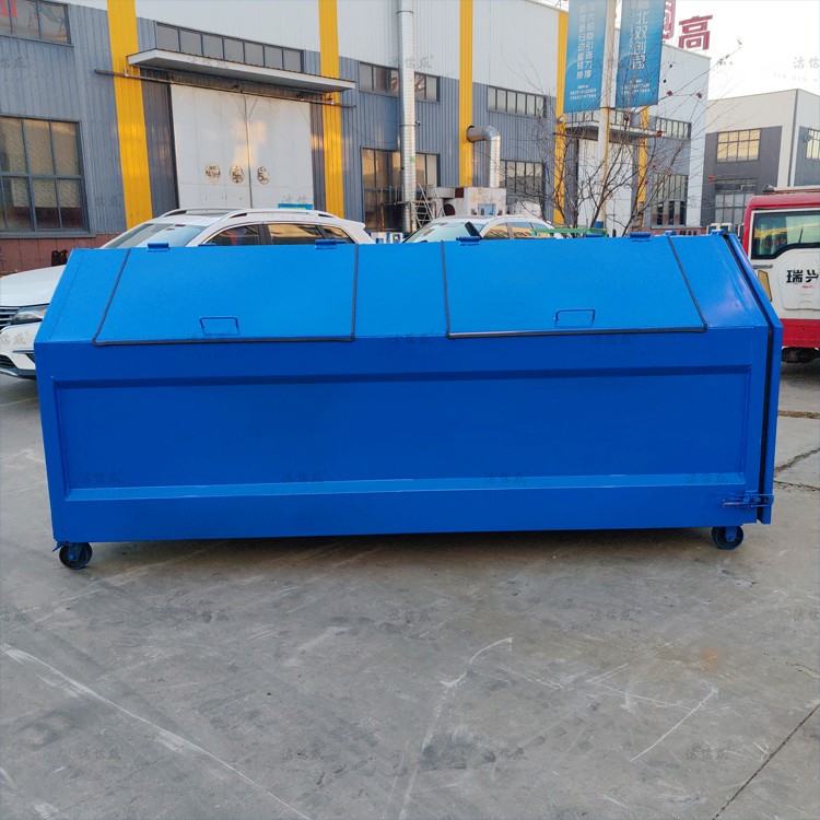 一個(gè)勾臂垃圾箱發(fā)往山東濱州